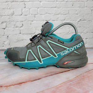 Salomon Speedcross 4 Shoes Womens Size 8.5 Gore-Tex Trail Running Sneaker 406109